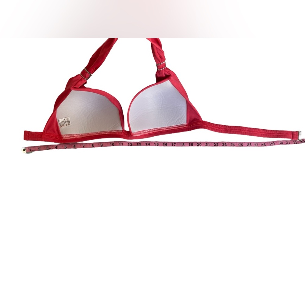 VENUS Goddess Push Up Halter Bikini Top in Sunset Pink - DDD cup size - Picture 5 of 8